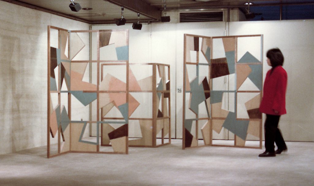 Untitled, 1988, acrylic paint on wood